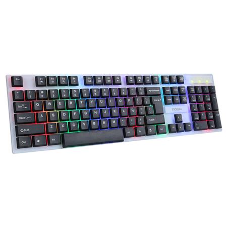 Teclado Gamer con LEDS Multicolores 