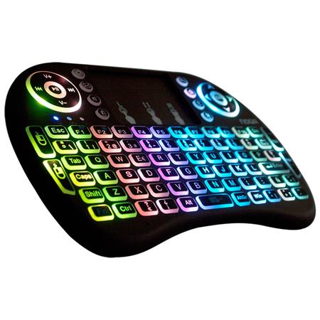 Mini Teclado Inalámbrico Retroiluminado