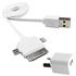 Cargador USB + Cable 3 en 1