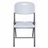 SILLA PLEGABLE EXTERIOR JARDIN X 4 BLANCA