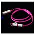 Cable Luminoso USB a micro USB y Lightning